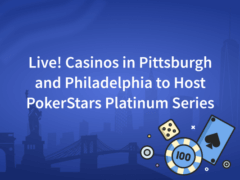 Live! Casinos in Pittsburgh and Philadelphia To Host PokerStars Platinum Series